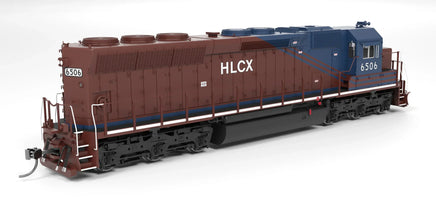 HO Broadway Ltd EMD SD45 HLCX 6506 Red & Blue Paragon4 Sound/DC/DCC 9806