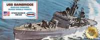 1/600 Atlantis Model USS Bainbridge Frigate 717