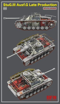 1/35 Ryefield Models Stug.III Ausf.G Late Production w/Full Interior 5088