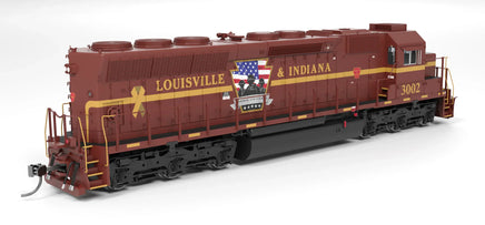 HO Broadway Ltd EMD SD45 Louisville & Indiana 3002 "Honoring Our Veterans" Paragon4 Sound/DC/DCC 9810