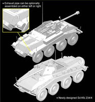 1/35 Dragon Model Sd.Kfz.234/4 Panzerspähwagen 6772