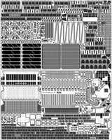 1/350 Pontos Model USS LHD-2 Essex Kit + Detail Up Set 37001R1