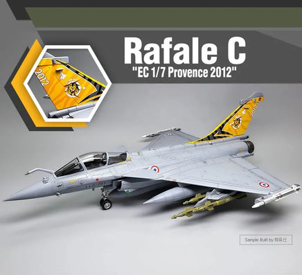 1/48 Academy Rafale C "EC 1/7 Provence 2012" 12346 - MPM Hobbies