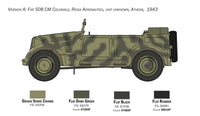 1/35 Italeri Fiat 508 CM Coloniale with Crew 6550