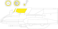 1/48 Eduard Paint Mask for HOBBY 2000/HASEGAWA Hs 129B TFace EX828