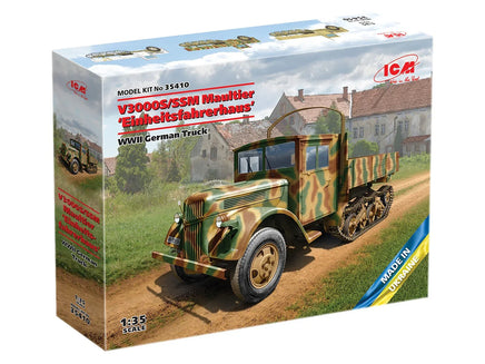1/35 ICM V3000S/SSM Maultier 'Einheitsfahrerhaus' WWII German Truck 35410
