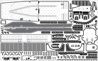 1/350 Pontos Model USS FFG Oliver Hazard Perry Class Detail Up Set "Advanced" Plus Kit 38019F1