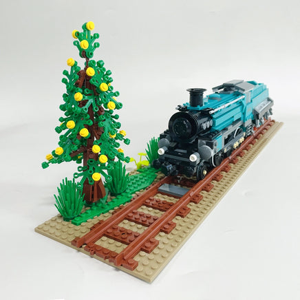 Jie-Star Retro Steam Train with Base (1031 pcs) 59020