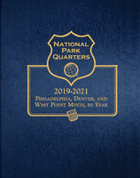 Whitman Classic Coin Album - National Park Quarters: 2019-2021 (P, D, & W Mints) 4957