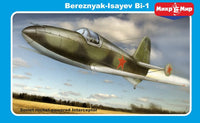 1/48 Mikro Mir Bereznyak-Isayev Bi-1 Soviet Rocket-Powered Interceptor 48-010