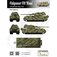 1/72 Vespid Flakpanzer VIII Maus German Super Heavy AA Tank 720005