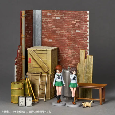 Kaiyodo ARTPLA Girls & Panzer Final Chapter Garage Set [A] AP035