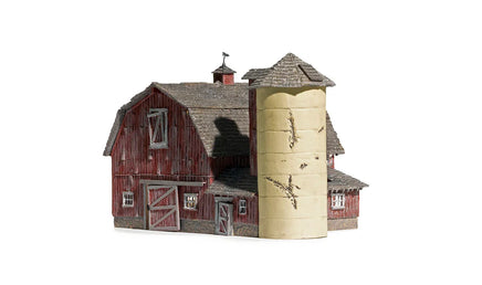 N Woodland Old Weathered Barn BR4932