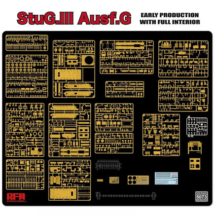 1/35 Ryefield Models StuG III Ausf. G Early Production w/Full Interior 5073