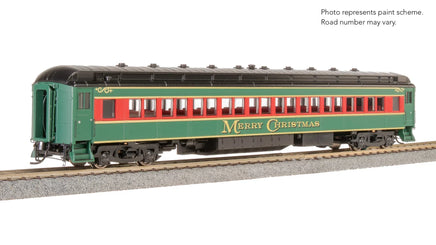 HO Broadway Ltd Heavyweight 5-Car Passenger Set Christmas Paint Scheme 9103 - MPM Hobbies