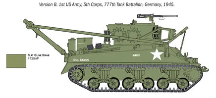 1/35 Italeri M32B1 Armored Recovery Vehicle 6547