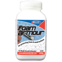 Foam Armour bottle with label on a white background