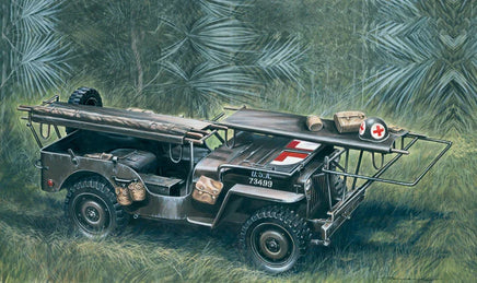 1/35 Italeri 1/4T 4x4 Ambulance Jeep 0326