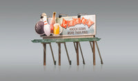 HO Woodland Lanes Bowling & Bar 5796 - MPM Hobbies