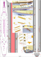 1/350 Pontos Model USS BB-63 Missouri Circa 1991 Detail Up Set 37018F1
