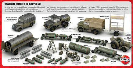 1/72 Airfix WWII RAF Bomber - Re-Supply Set A05330