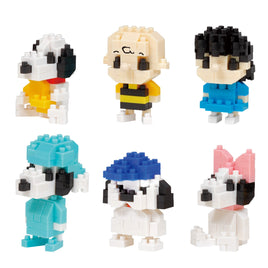 Nanoblock Peanuts Assortment Bx-6 22194