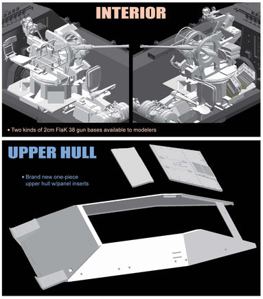 1/35 Dragon Model Bergepanzer 38(t) Hetzer mit 2cm FlaK 38 6399