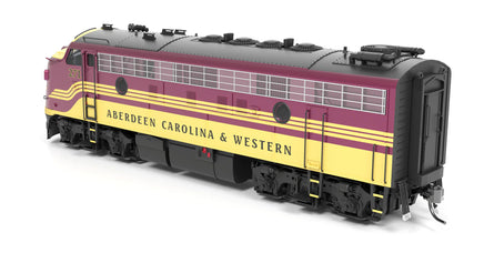 HO Broadway Ltd EMD F9A ACWR 271 Magenta & Yellow Paragon4 Sound/DC/DCC 9680