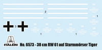 1/35 Italeri 38 cm RW 61 Auf Sturmmorser Tiger 6573
