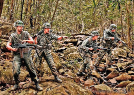 1/35 Master Box Jungle Patrol Vietnam War Series 3595