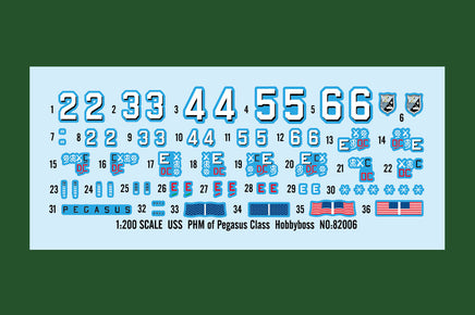 1/200 Hobby Boss USS PHM of Pegasus Class 82006