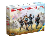 1/35 ICM American Civil War Confederate Infantry Set #2 35024