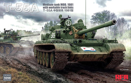 1/35 Ryefield Models T-55A Medium Tank Mod. 1981 w/Workable Track Links 5098