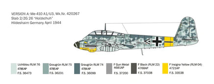 1/72 Italeri Me 410 A-1 Hornisse 0074