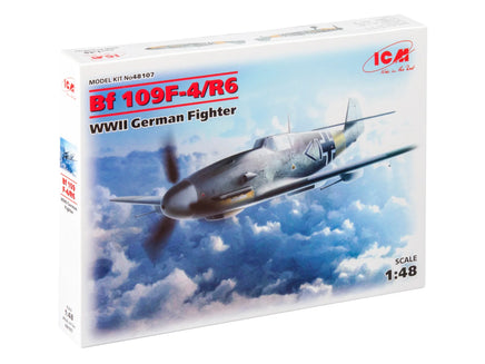 1/48 ICM Messerschmitt Bf 109F-4/R6 WWII German Fighter 48107