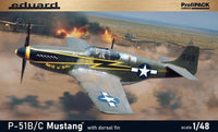 1/48 Eduard P-51B/C Mustang w/ Dorsal Fin Plastic Model Kit 82108