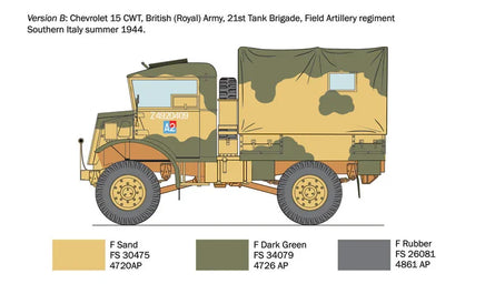 1/35 Italeri Chevrolet 15 CWT 0233