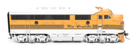 HO Broadway Ltd EMD F3A/B DRGW 5521/5522 "Prospector Scheme" A-Unit Paragon4 Sound/DC/DCC Unpowered B 9666
