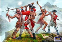 1/35 Master Box Indian Wars Series: XVIII Century Kit No. 7 The Mohicans Mortal Combat 35236