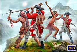 1/35 Master Box Indian Wars Series: XVIII Century Kit No. 7 The Mohicans Mortal Combat 35236