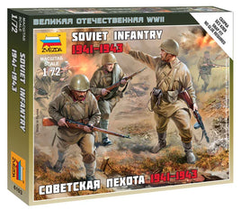 1/72 Zvezda Soviet Infantry 1941-1945 6103