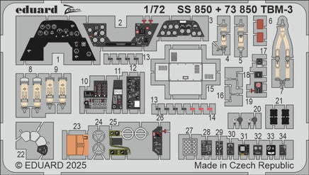 1/72 Eduard TBM-3 Zoom set SS850