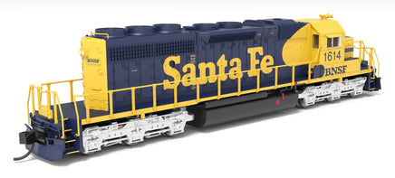 N Broadway Ltd EMD SD40-2 BNSF 6951 ATSF Blue/Yellow w/Patch Paragon4 Sound/DC/DCC 9461
