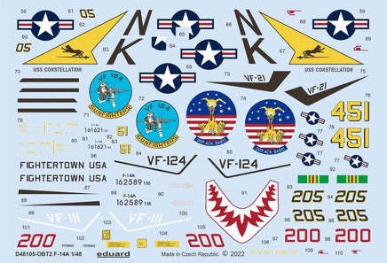 1/48 Eduard F-14A for TAMIYA 48105
