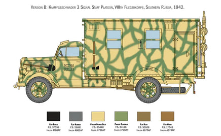 1/35 Italeri Opel Blitz Radio Truck 6575 - MPM Hobbies