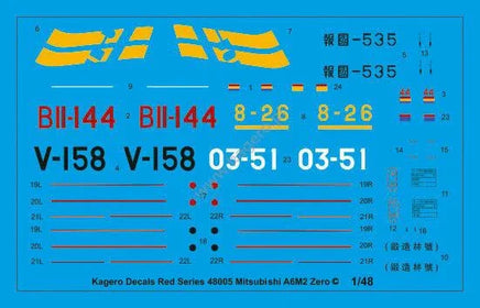 Kagero Publishing Mitsubishi A6M2 Model 21 Book 48005
