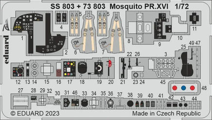 1/72 Eduard Mosquito PR.XVI for AIRFIX SS803