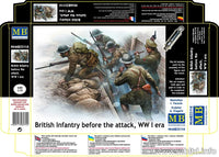 1/35 Master Box British Infantry Before the Attack 35114