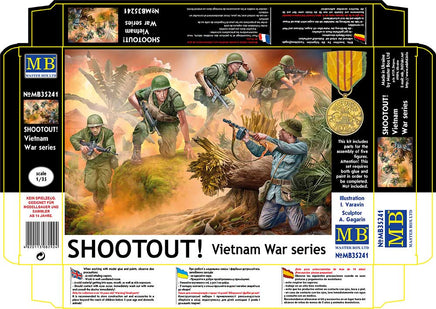 1/35 Master Box Vietnam War Series: Shootout! 35241