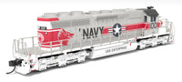N Broadway Ltd EMD SD40-2 US Navy Fantasy Scheme Paragon4 Sound/DC/DCC 9474